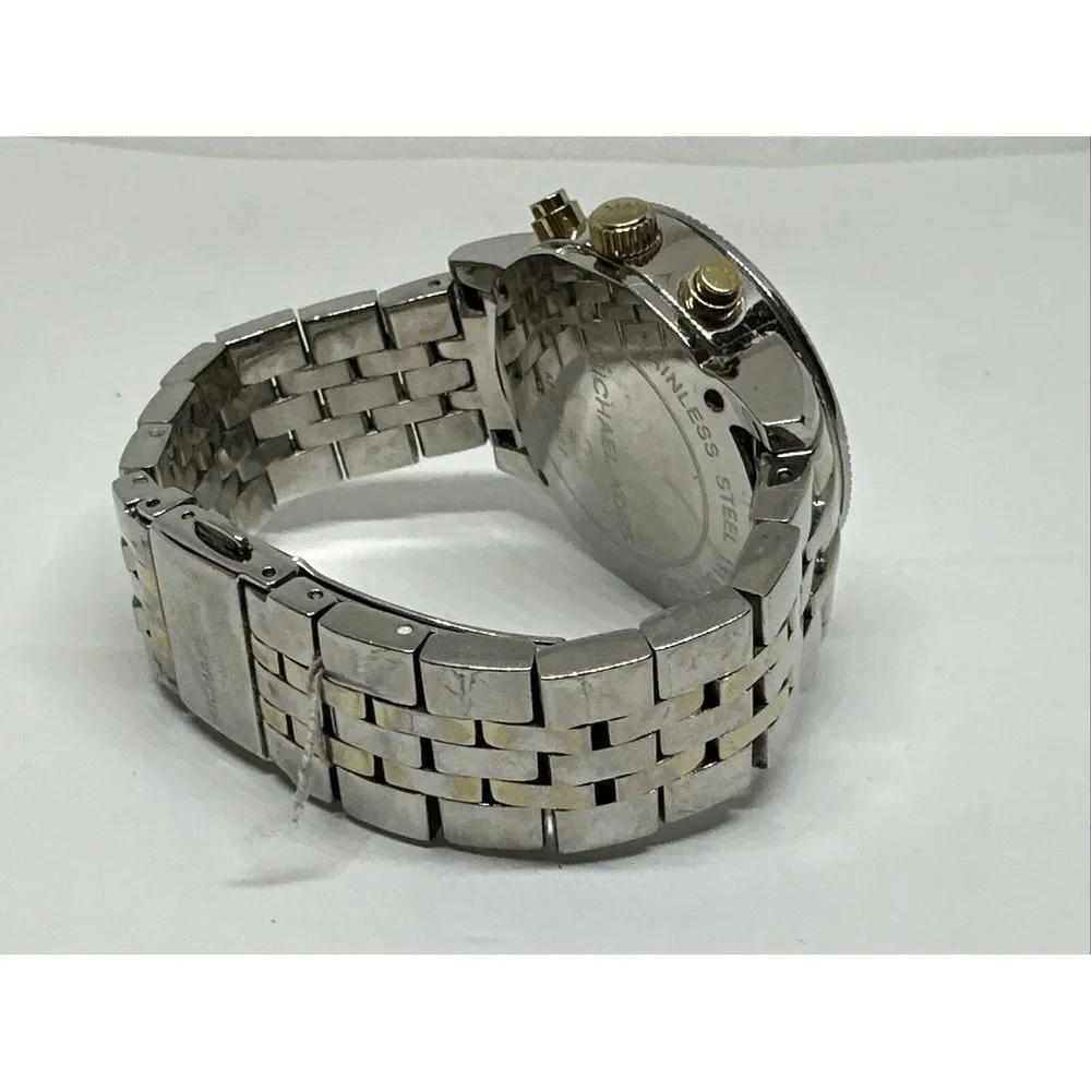 Michael Kors Ritz MK5057 Women's Silver Stainless Steel Analog Dial Watch NUL57